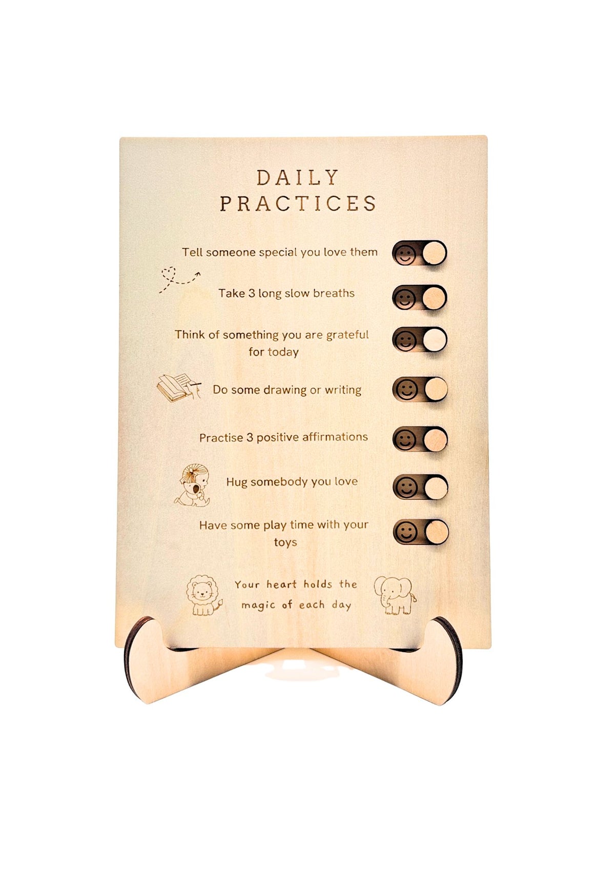 Daily Practices Board