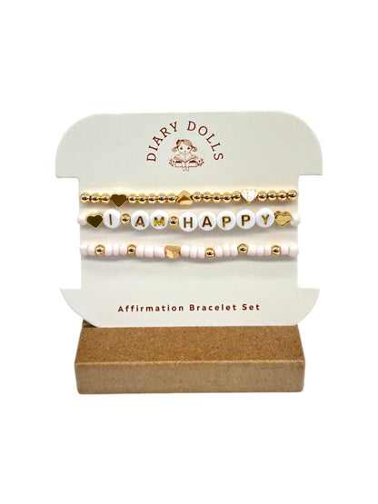 Affirmation Bracelet Set